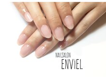 ネイルサロンアンヴェール(ENVIEL)/シンプルワンカラー★