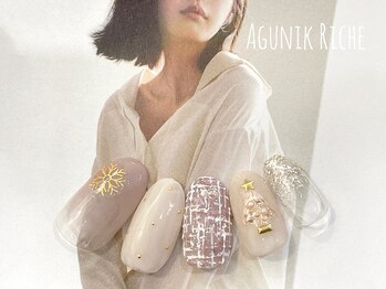 アグニークリッシェ(Agunik Riche)/【クリスマスネイル】