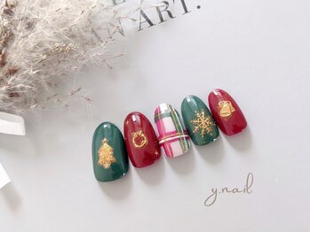 ワイネイル(Y.nail)/クリスマスデザイン