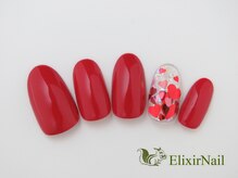 エリクサーネイル 池袋(Elixir Nail)/定額a シンプル/クーポン使用