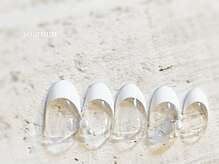 ソアーリウム 恵比寿(soarium)/定番フレンチネイル☆