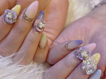 ネイルサロン キュア CUREの写真/【提案力×高技術×通いやすい価格◎】リピート率9割超！あなたの希望を叶えるご提案♪アートし放題¥5,900