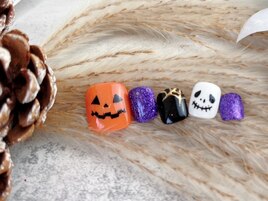 ハロウィンネイル
