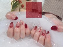 QBネイル 多摩センター店(QB Nail)/ワインレッド！