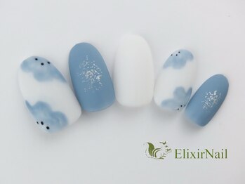 エリクサーネイル 渋谷(Elixir Nail)/定額aシンプル/クーポン使用