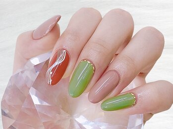 ネイルズ とんぷそん/ベイクドカラーネイル♪