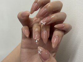 ワンカラー/ベージュネイル