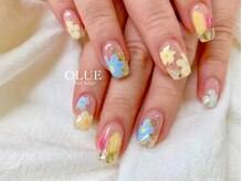 オルエ 池袋(OLUE)/手描きフラワー♪