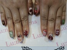 ネイルアンドまつ毛エクステ ルーナ 八王子店/☆バレンタインネイル☆