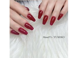 ワンカラー/赤/美爪/ファフルム