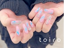 トイロ(toiro)/【持ち込み】ピンク×水色