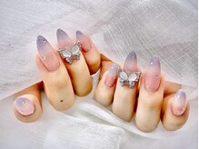 ルビーネイル 名古屋駅桜通口店(RUBY NAIL)/10本長さ出し10本アート付け放題