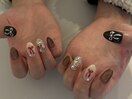 キラキラ×リボンネイル*°。