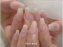 ファストネイル 京都烏丸店(FAST NAIL)/チーク/リボン/ワンホン/韓国