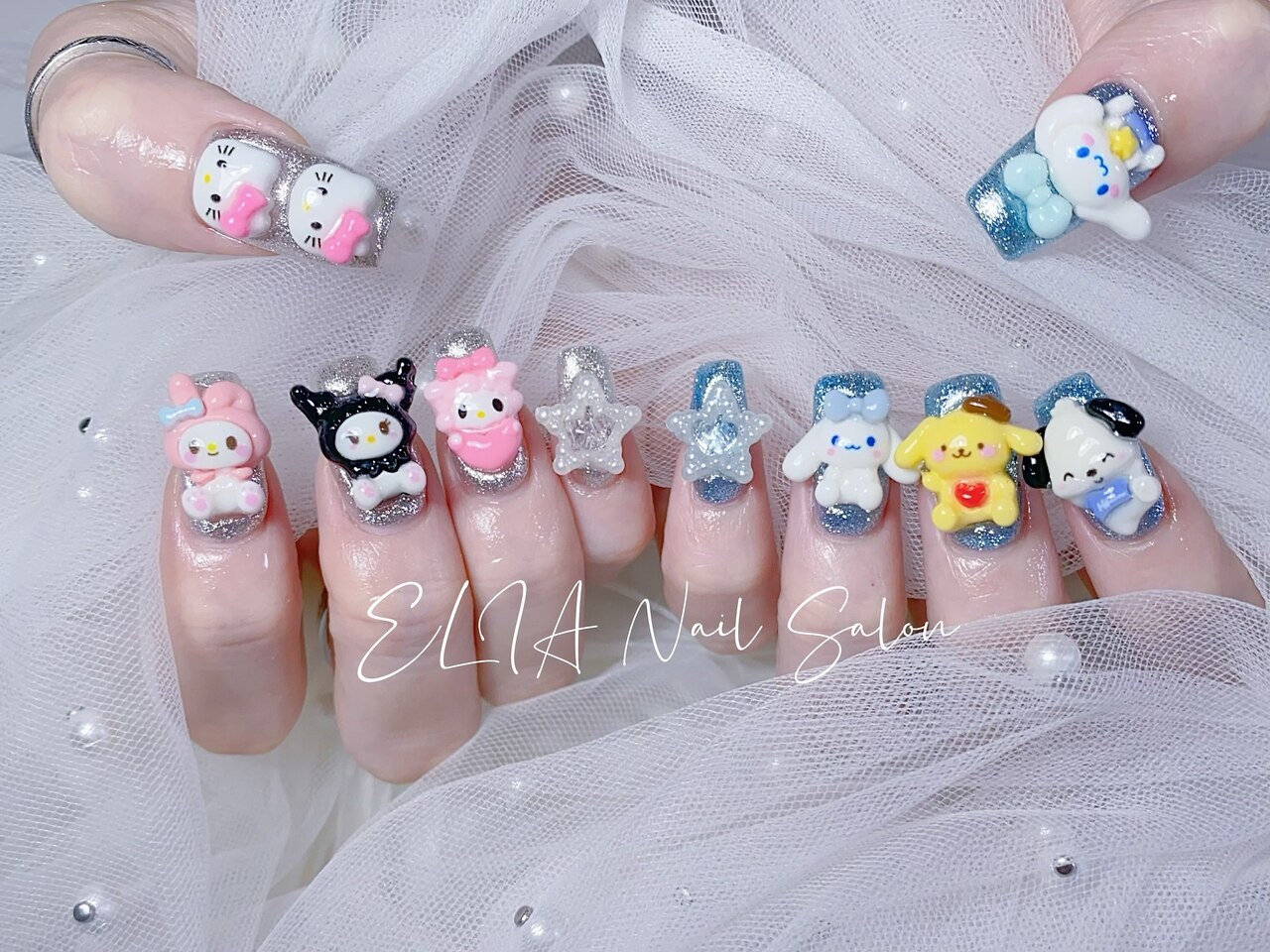 2025年-2026年冬トレンド】3Dキャラクターのネイルデザイン集｜人気順