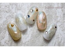 バブル シュガー バイ ネイルクローネ(bublle sugar by.nail crone)/ニュアンス×マグクーポン♪