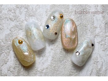 バブル シュガー バイ ネイルクローネ(bublle sugar by.nail crone)/ニュアンス×マグクーポン♪