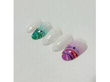 アウラネイルズ(aura nails)の雰囲気（シンプル・ポイントアートなど種類が豊富☆）