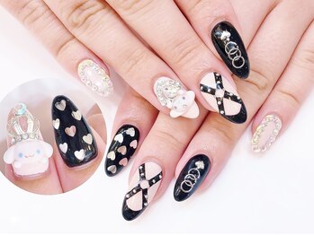 ネイルコレクション ピンク(Nail Collection Pink)/ジェル放題+キャラ♪シナモン