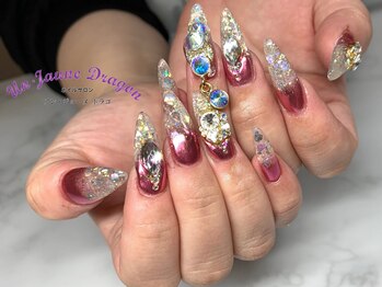 アン ジョーヌドラゴ/【ロングネイル】ミラーネイル