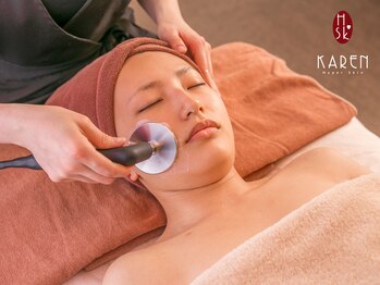 カレン 南青山店/インディバお手入れの様子