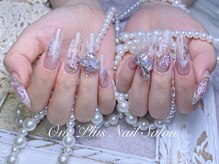 ワン プラス(ONE PLUS)/水彩アートネイル