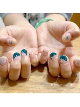 アトリエネイルウニコ (atelier nail unico)/猫と魚