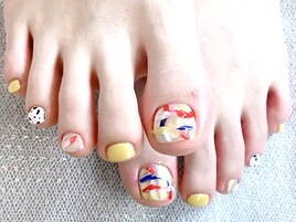 個性派◇フットネイル