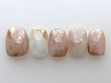 アイネイルズ 池袋店(I-nails)/くすみピンクニュアンス