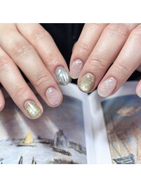 マグネット/シルバー/キラキラ