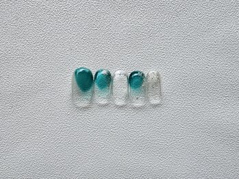 ツーバイ マックスビューティー 下北沢(2by MAX BEAUTY)/塗りかけデザイン ¥6600