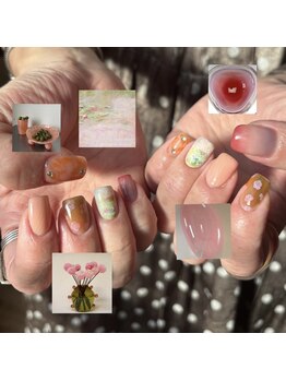 ザ コモン ネイル恵比寿(the common nail)の写真/シンプル/カジュアル/ニュアンス/個性派など、ショートだからこそ映えるデザインをご提案♪ [フィルインOK]