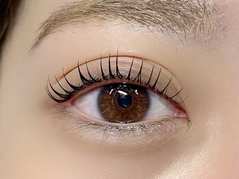 モアエッジ 表参道店(more edge)の写真/【フラットラッシュ60分付け放題￥5700】軽い付け心地とナチュラルな仕上がりでイマドキまつ毛を実現♪