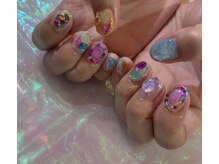ウィッシュネイル 名古屋店(Ｗish Ｎail)/ジェル120分アートし放題￥7980