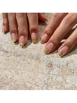 プライベートネイルサロン キャンバス(CANVAS)/ラメグラデーションネイル