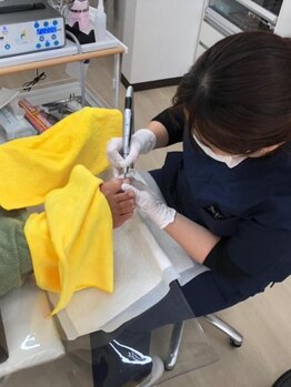 ドクターネイル爪革命 北千住店/肥厚爪ケア