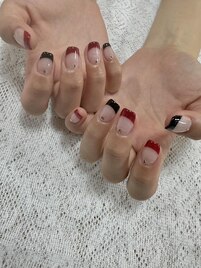 おしゃれフレンチネイル