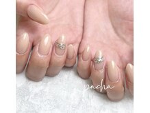 パシャ(Pacha)/ワンカラー+1本アート