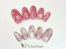 エリクサーネイル 新橋(Elixir Nail)/定額a シンプル/クーポン使用