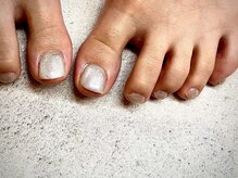 ヌル ネイル 堀江(NURU NAIL HORIE)/フットマグネットワンカラー☆