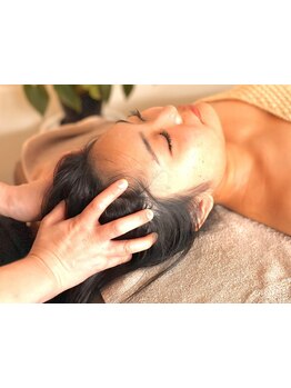 ヘッドスパで癒されたい