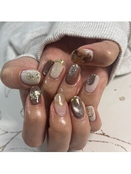 ガレ(Galet)/秋ブラウンニュアンス！