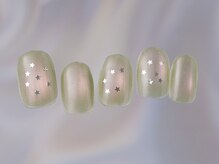 ジェミーネイル シンジュク(Jemiy nail shinjuku)/星ホログアバマグネット¥7980