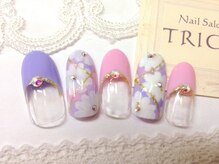 ネイルサロン トリック(Nail Salon TRICK)/フレンチ&フラワー