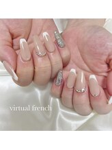 イフネイル(if nail)/◇バーチャルフレンチ◇