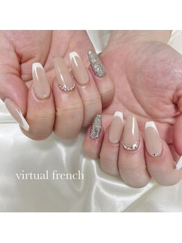 イフネイル(if nail)/◇バーチャルフレンチ◇
