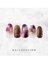 ネイルステーション リンクスウメダ店(NAIL STATION)/ニュアンス／パラジェル