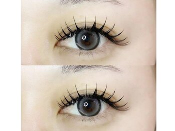 リールエム 堺東店(Riru_M)の写真/バインドロック80束(240本)¥8800!!自まつ毛をフラットマットと3Dラッシュで挟むこれまでに無い高持続力◎