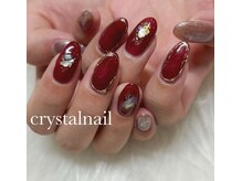 クリスタルネイル イオンモール都城駅前店/ボルドー♪