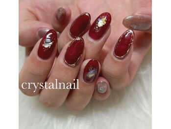 クリスタルネイル イオンモール都城駅前店/ボルドー♪